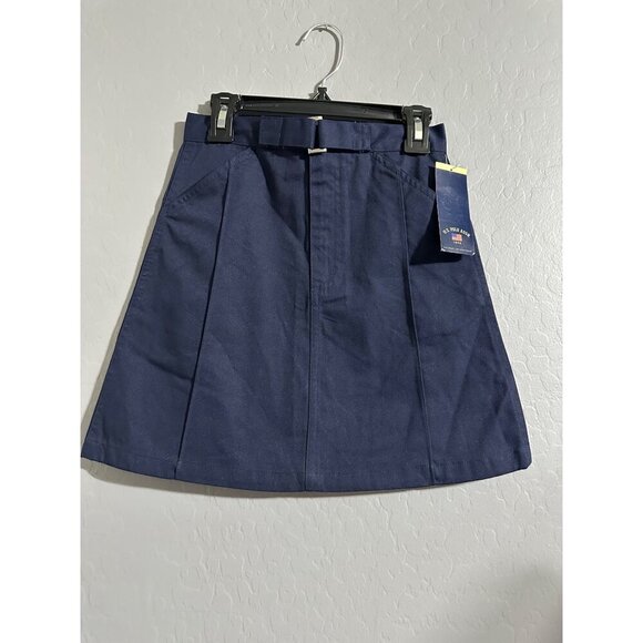 U.S Polo Assn. Girls Uniform Division Skirt Size 7 NWT - Picture 1 of 5